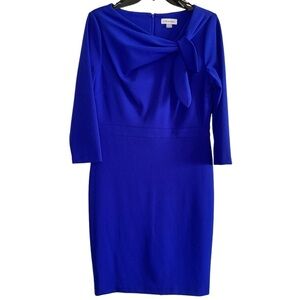 Calvin Klein Blue Midi Dress 10 NWT